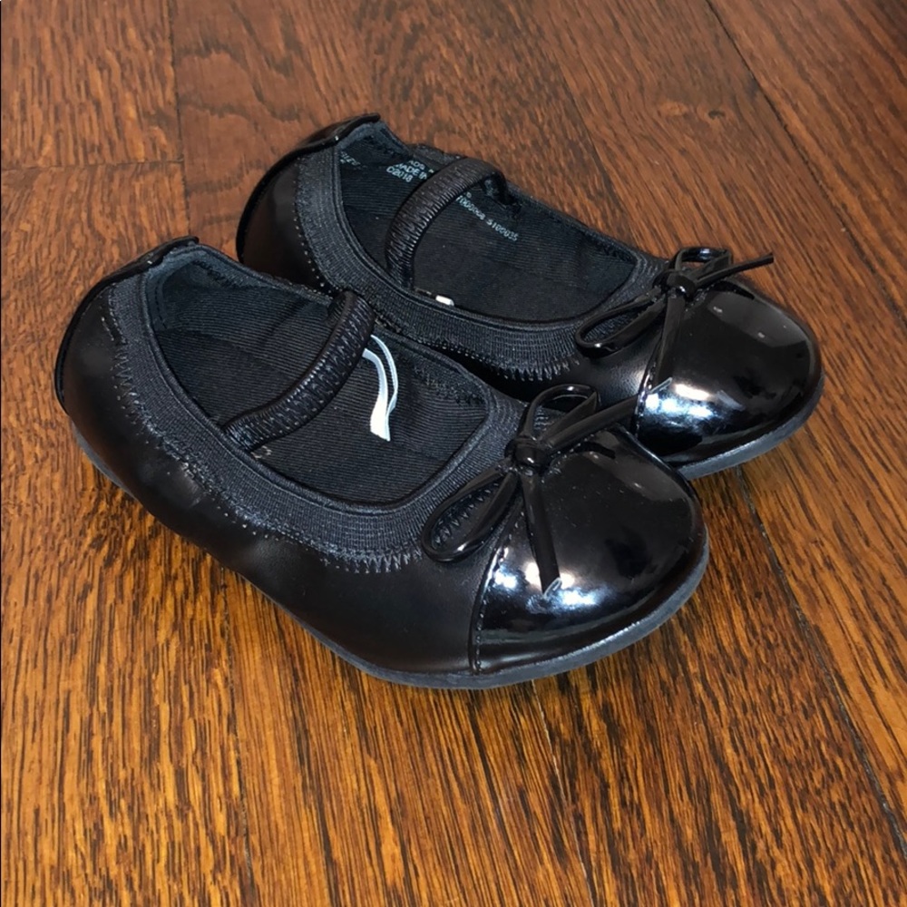 WORN ONCE-Children’s Place Black Flat